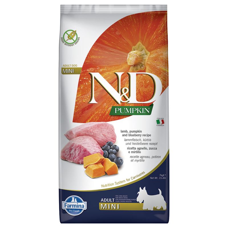 N&D PUMPKIN PUPPY MINI AGNELLO KG.2,5
