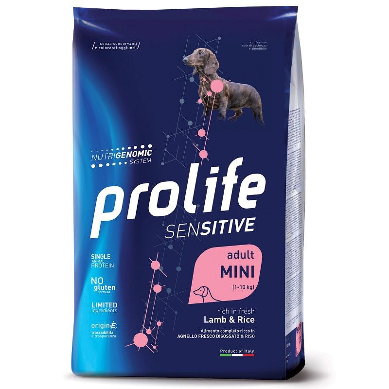 PROLIFE MINI AGNELLO E RISO 7KG