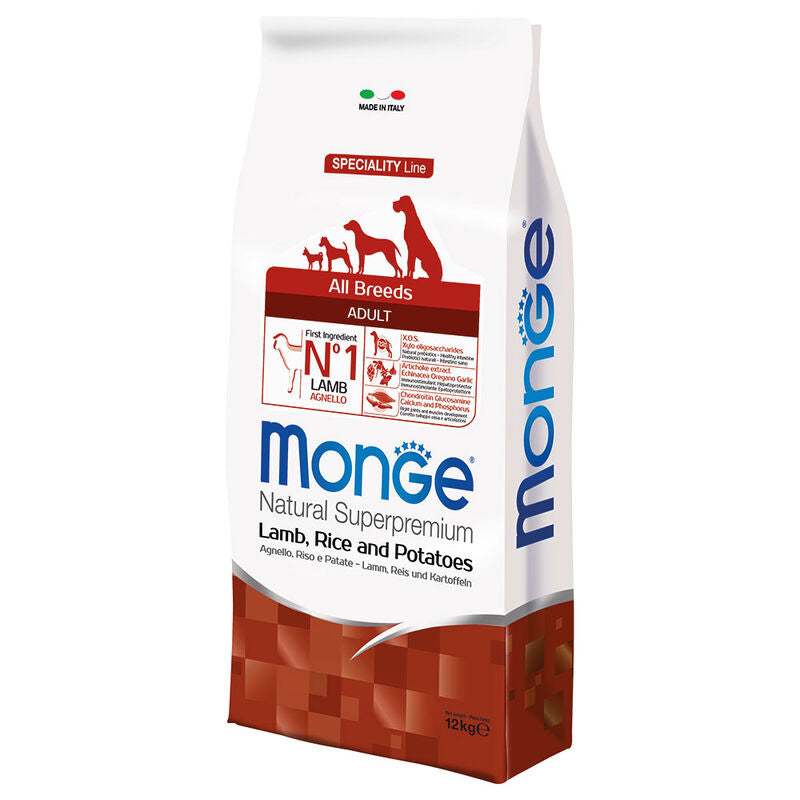 MONGE ADULT AGNELLO 12KG