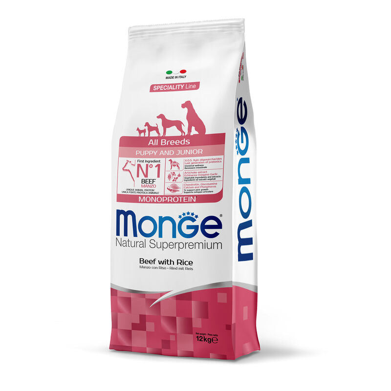 MONGE PUPPY E JUNIOR MANZO 12KG