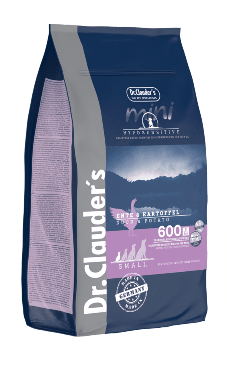 Dr. Clauder's HYPOSENSITIVE Mini Anatra e Patate