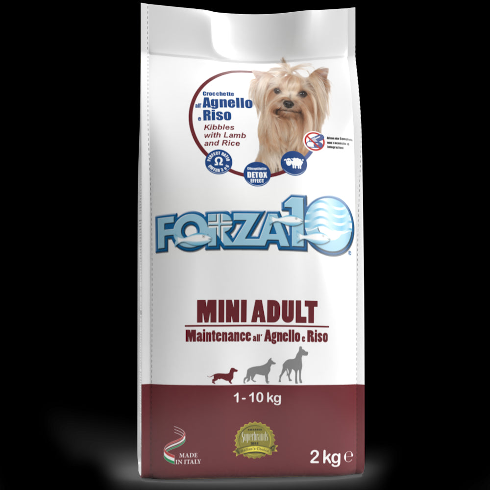 FORZA10 Mini Adult Maintenance all'Agnello e Riso 2KG