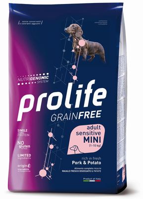 Prolife Grain Free maiale e patate mini