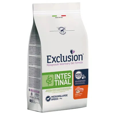 exclusion intestina maiale