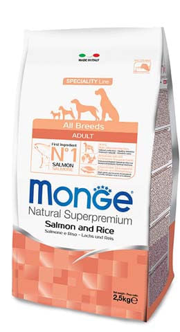 Monge all breeds cane adult salmone riso 12KG
