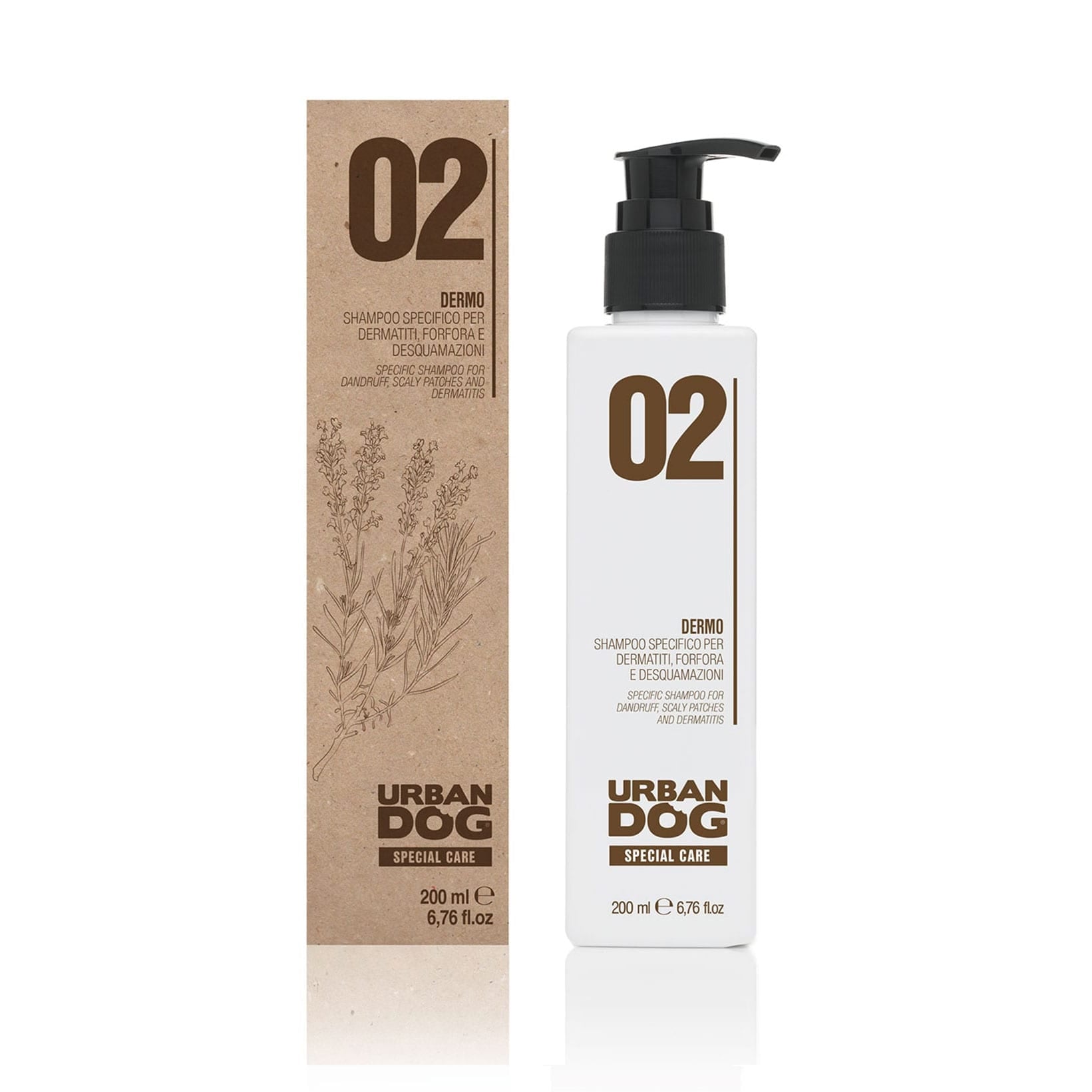 Urban Dog  02 DERMO SHAMPOO 200ml