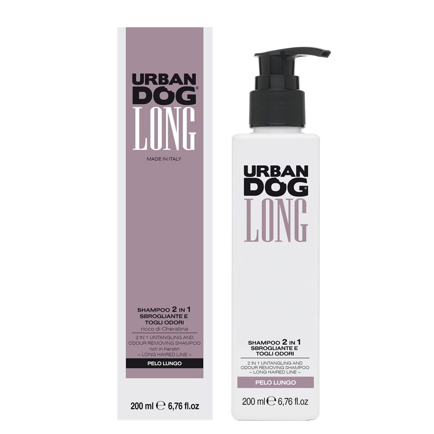 Shampoo Urban Dog Sbrogliante 2 IN 1 LONG