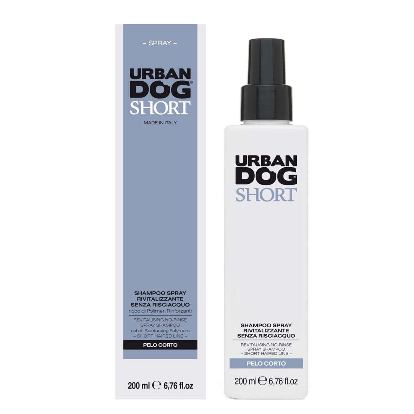 Urban Dog SHAMPOO SPRAY SENZA RISCIACQUO SHORT