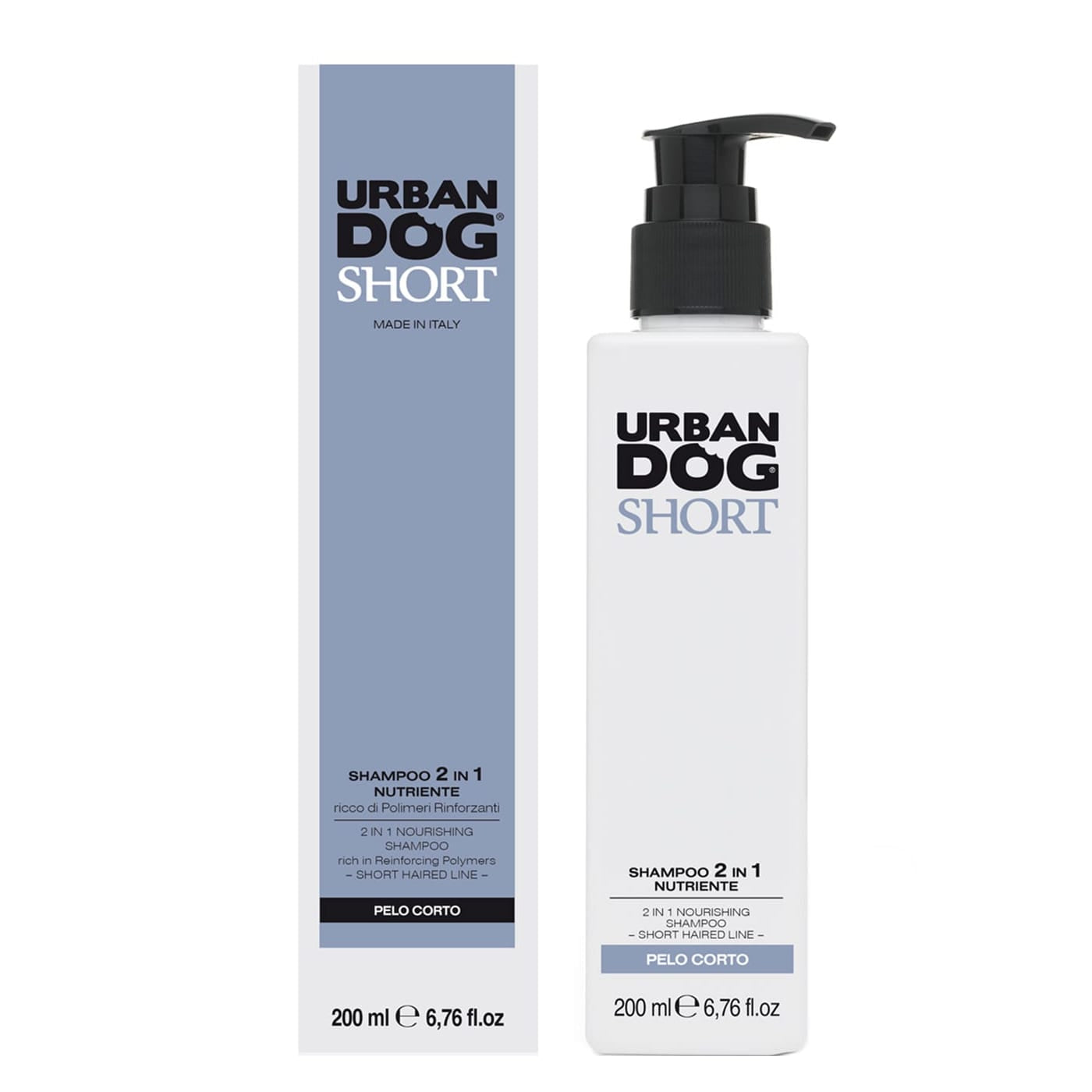 UrbanDog SHAMPOO NUTRIENTE 2 IN 1 SHORT