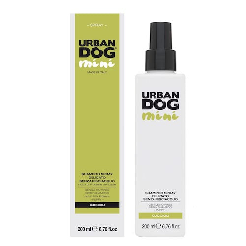 UrbanDog Shampoo Spray senza Risciacquo Mini