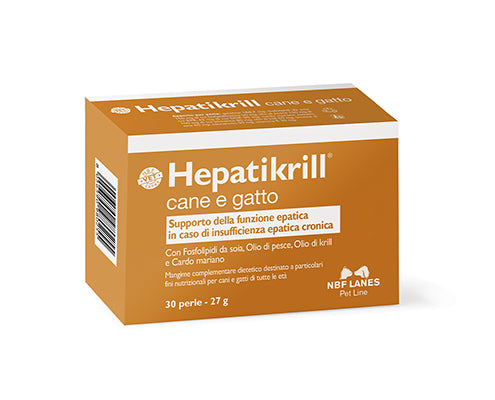 HEPATIKRILL 30 PERLE per Cani e Gatti