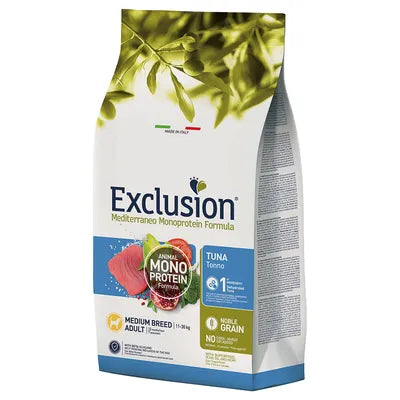 EXCLUSION ADULT MEDIUM TONNO 12KG