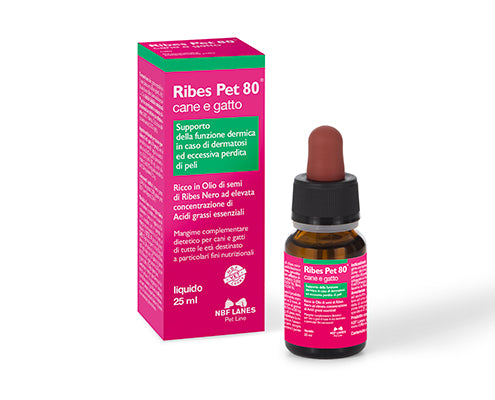 Ribes Pet 80 Gocce per Cani e Gatti 25ml