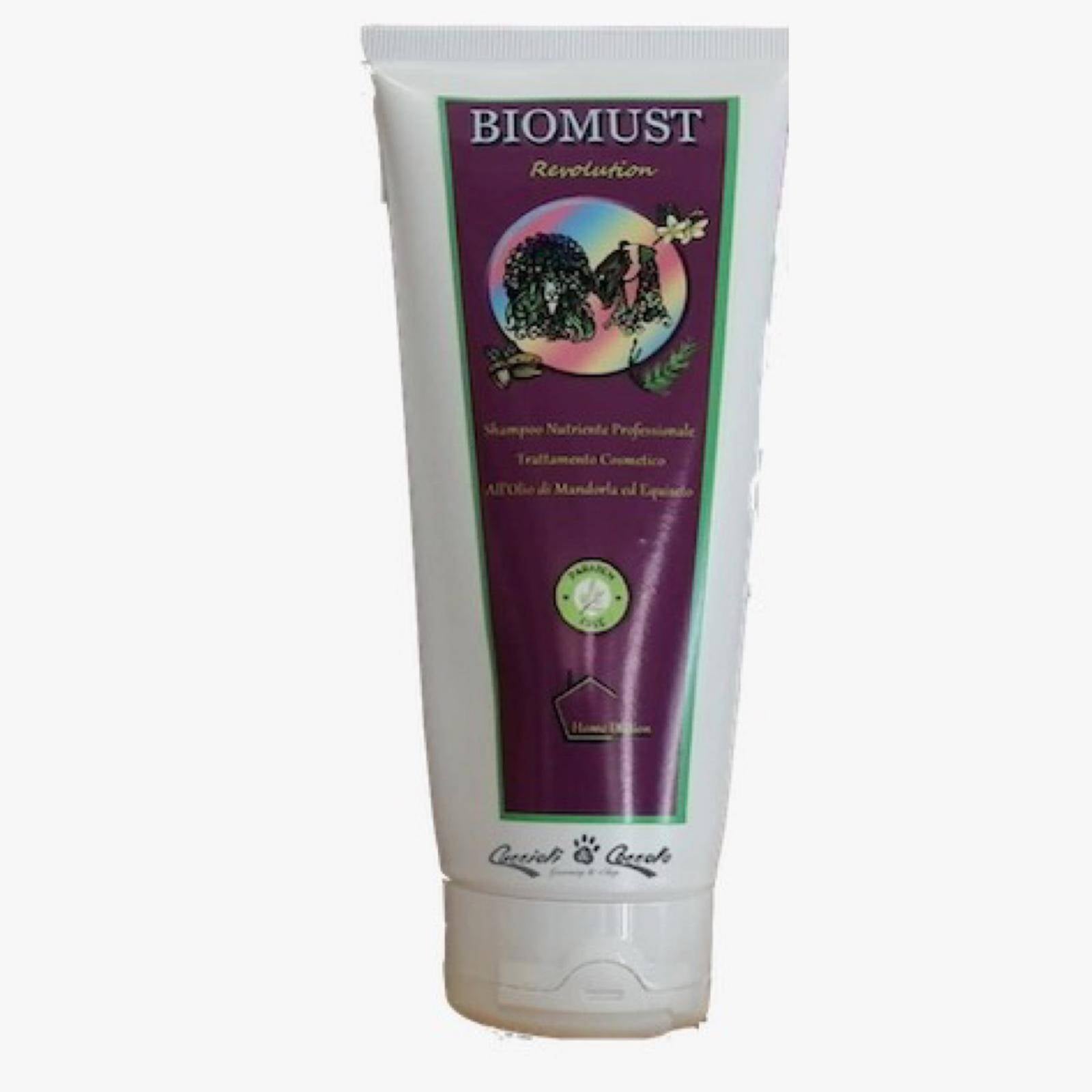BioMust Revolution Shampoo nutriente allolio di mandorla ed equiseto