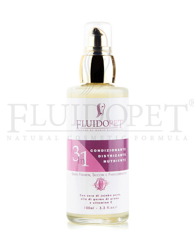 Fluidopet 3 in 1 condizionante, districante, nutriente
