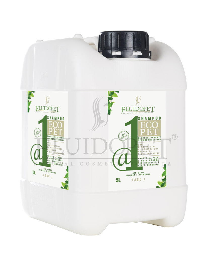 SHAMPOO FLUIDOPET @1 ECOPET SEBOEQUILIBRANTE E SGRASSANTE