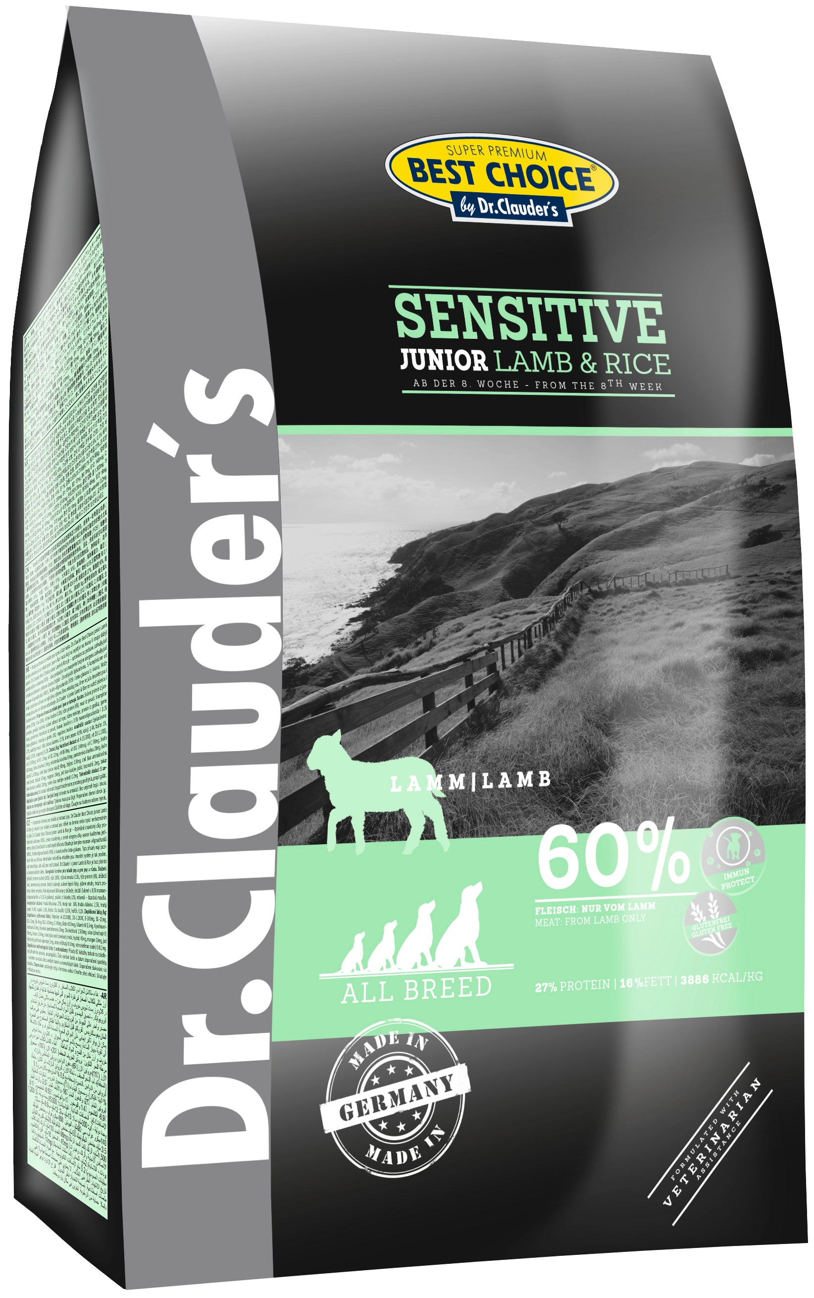 Dr. Clauder's Junior Agnello e Riso