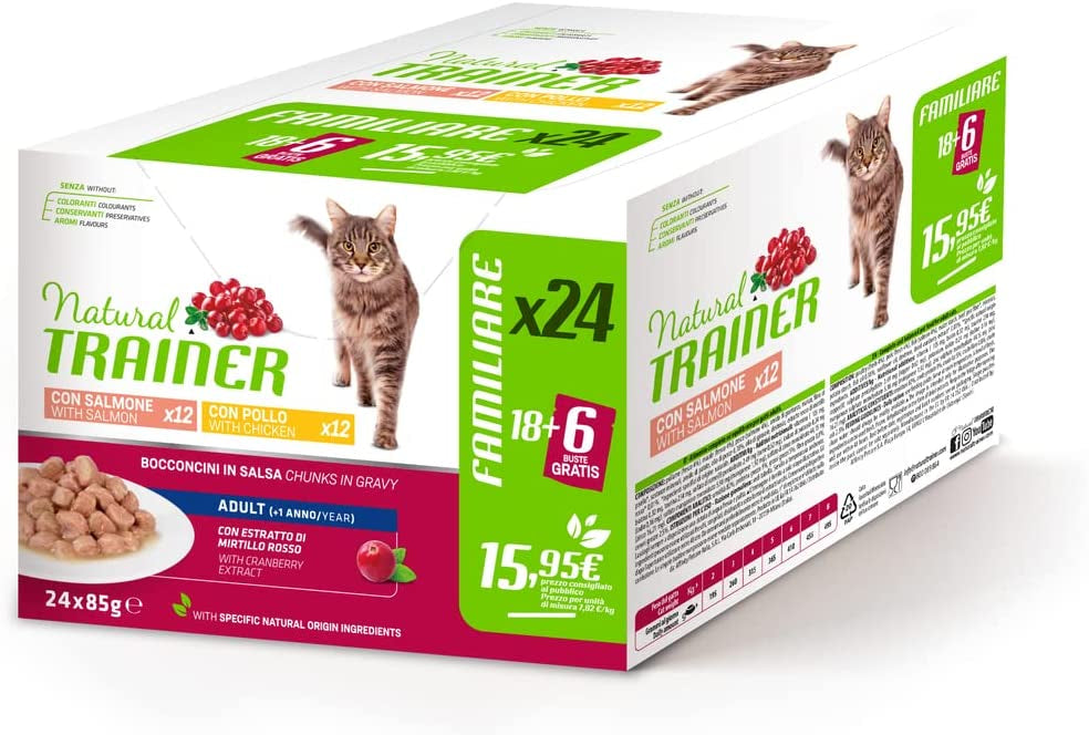 NATURAL TRAINER MULTIPACK ADULT 24X85GR