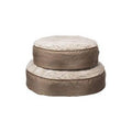 BOLLE CUSCINO 60CM MARRONE / BEIGE