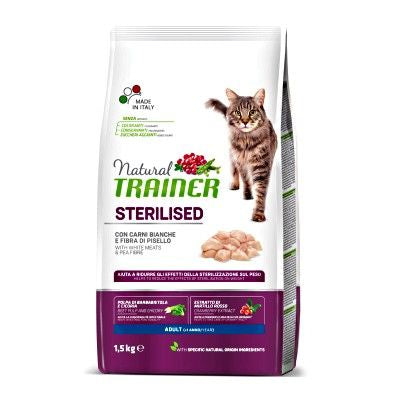 Natural Trainer GATTO STERILIZZATO TACCHINO 1.5KG