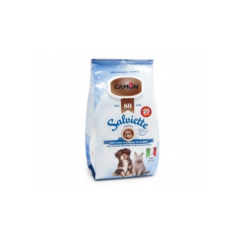 CAMON SALVIETTINE LATTE E MIELE 100PEZZI