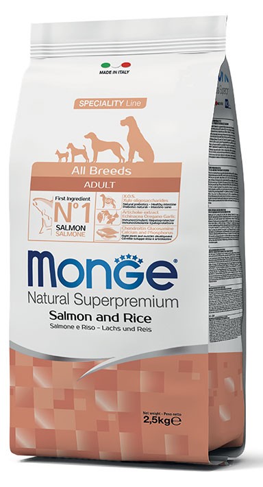 MONGE PUPPY SALMONE ALL BREED 2.5KG