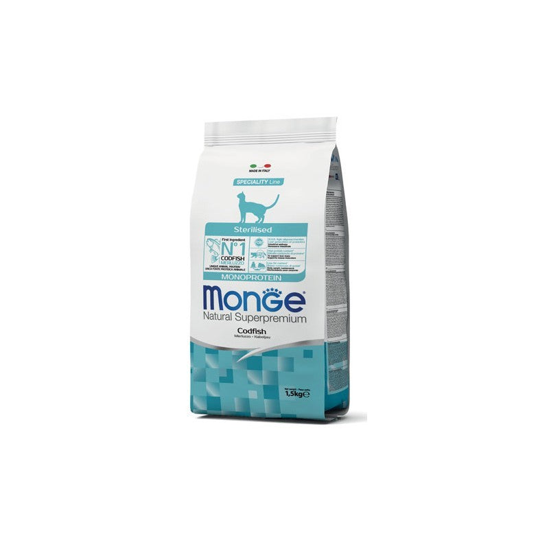 MONGE CAT MERLUZZO 1,5KG