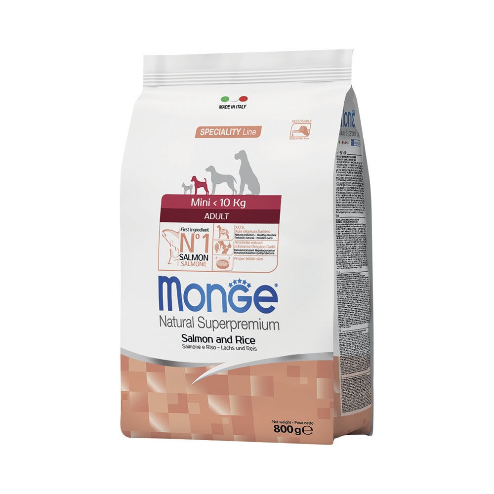 MONGE MINI SALMONE 800G