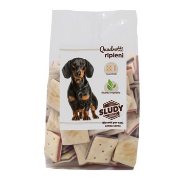 SLUDY QUADROTTI RIPIENI 500GR