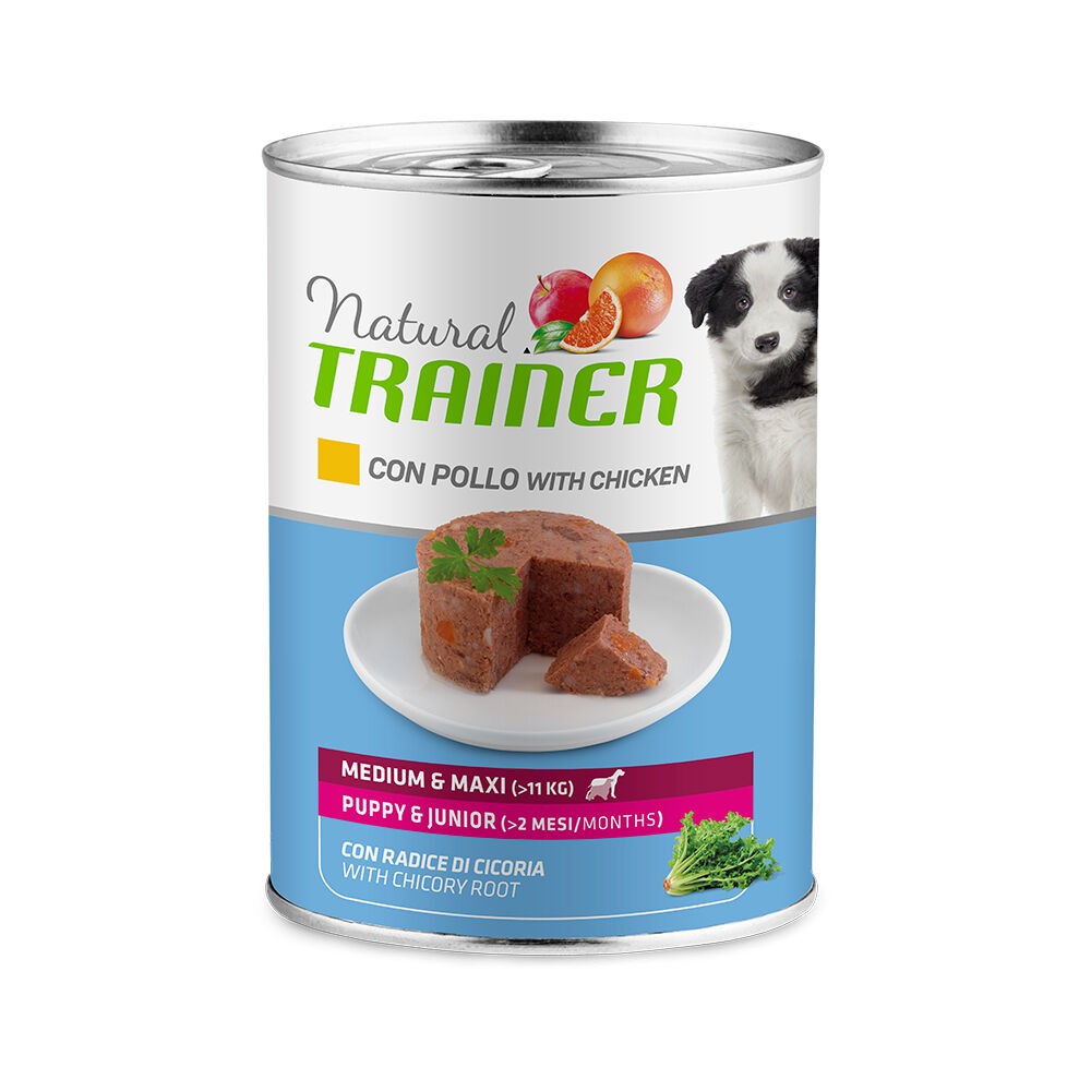 NATURAL TRAINER PUPPY E JUNIOR 400GR