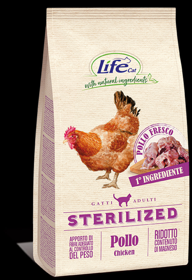 LIFE CAT Sterilizzato Pollo 400gr