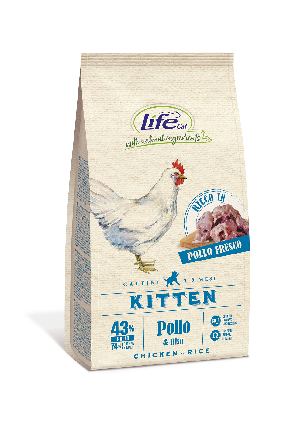 LIFE CAT Kitten Pollo 400gr