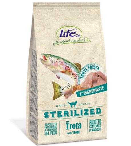 LIFE CAT Sterilizzato Trota 400gr
