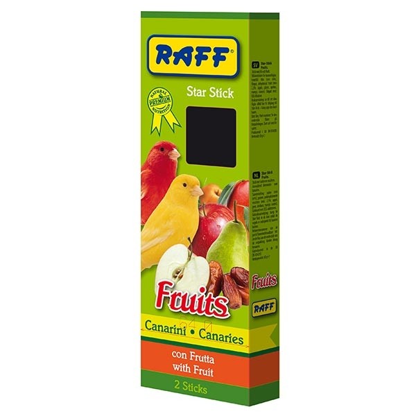 Raff Star Stick Fruits 2x60