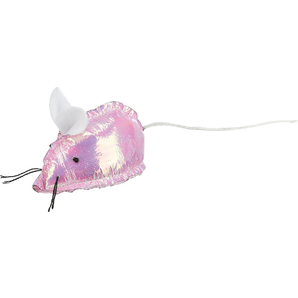 Trixie topo glitterato con Catnip 7cm