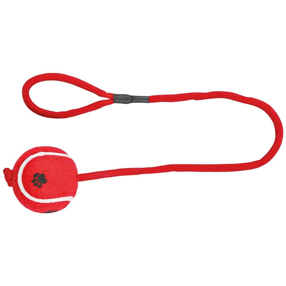 Trixie Palla da tennis con Corda 6cm/50cm