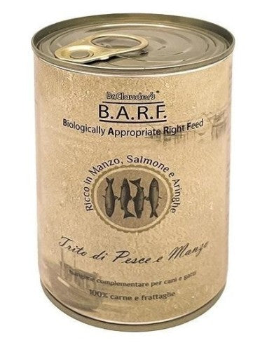 BARF Trito Pesce e Manzo 400gr