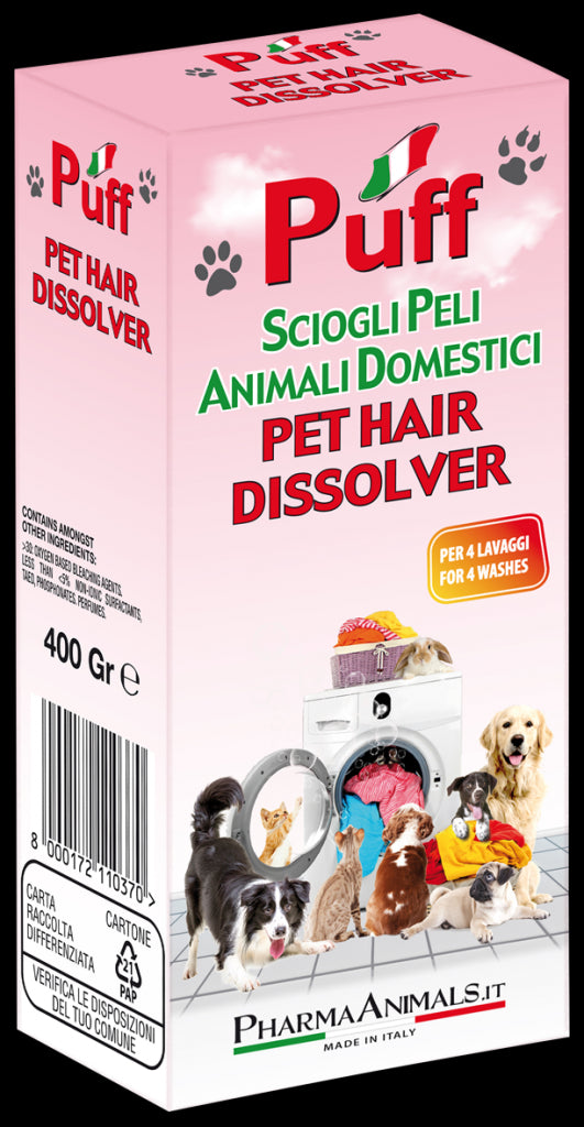 Puff scioglipeli animali domestici 400gr