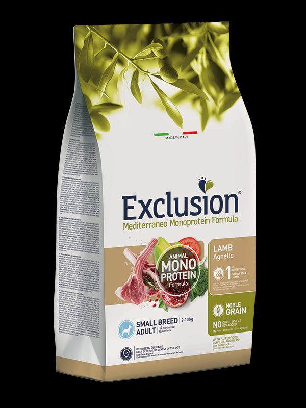 Exclusion Small Agnello 2kg