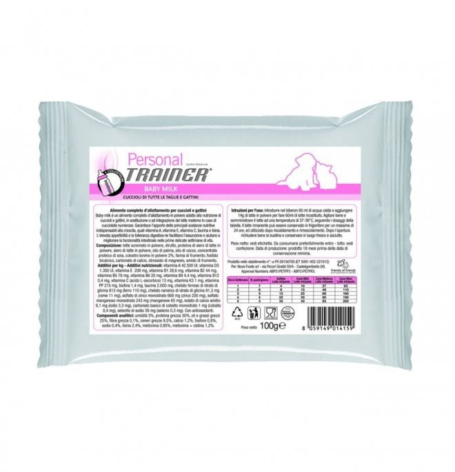 Natural Trainer Baby Milk 100gr