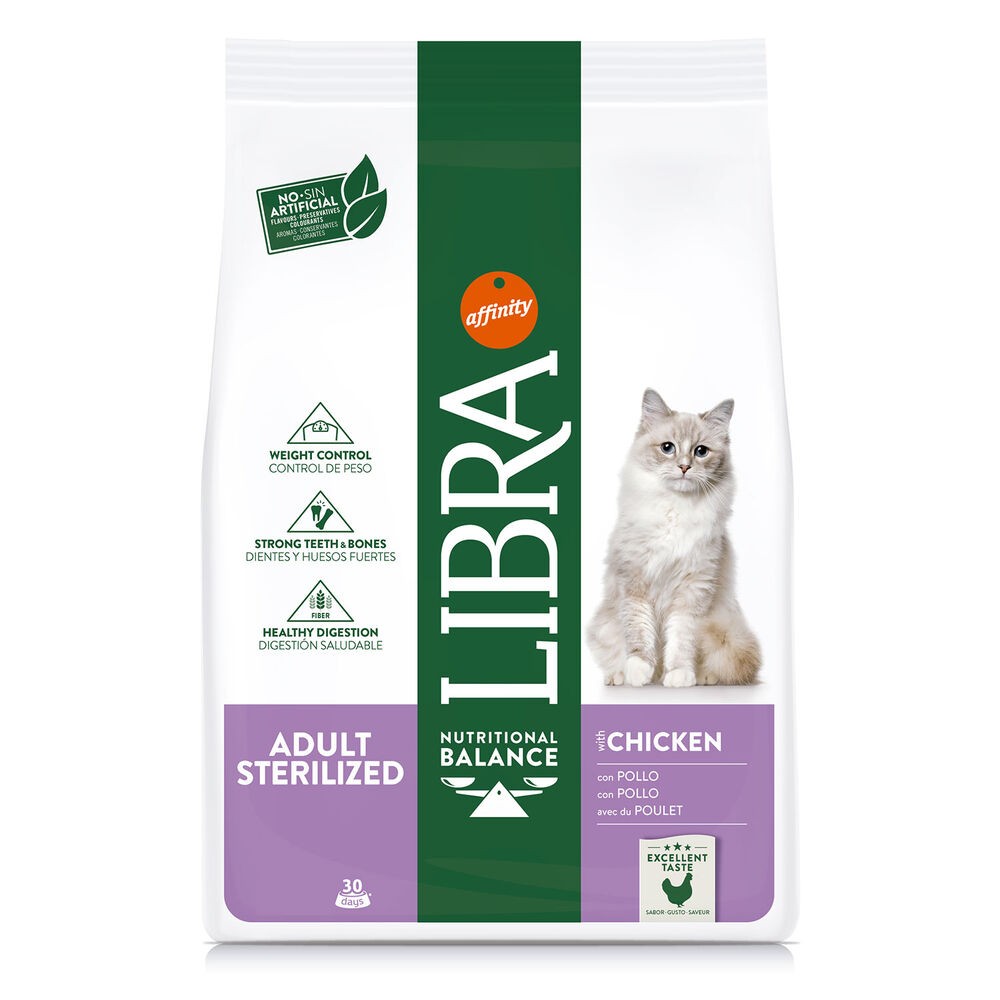 Libra Gatto Sterilizzato Pollo