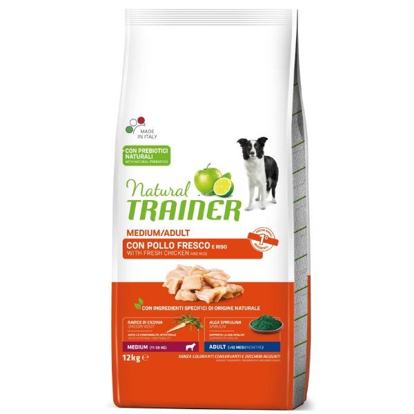 Natural Trainer Medium Polllo 12kg
