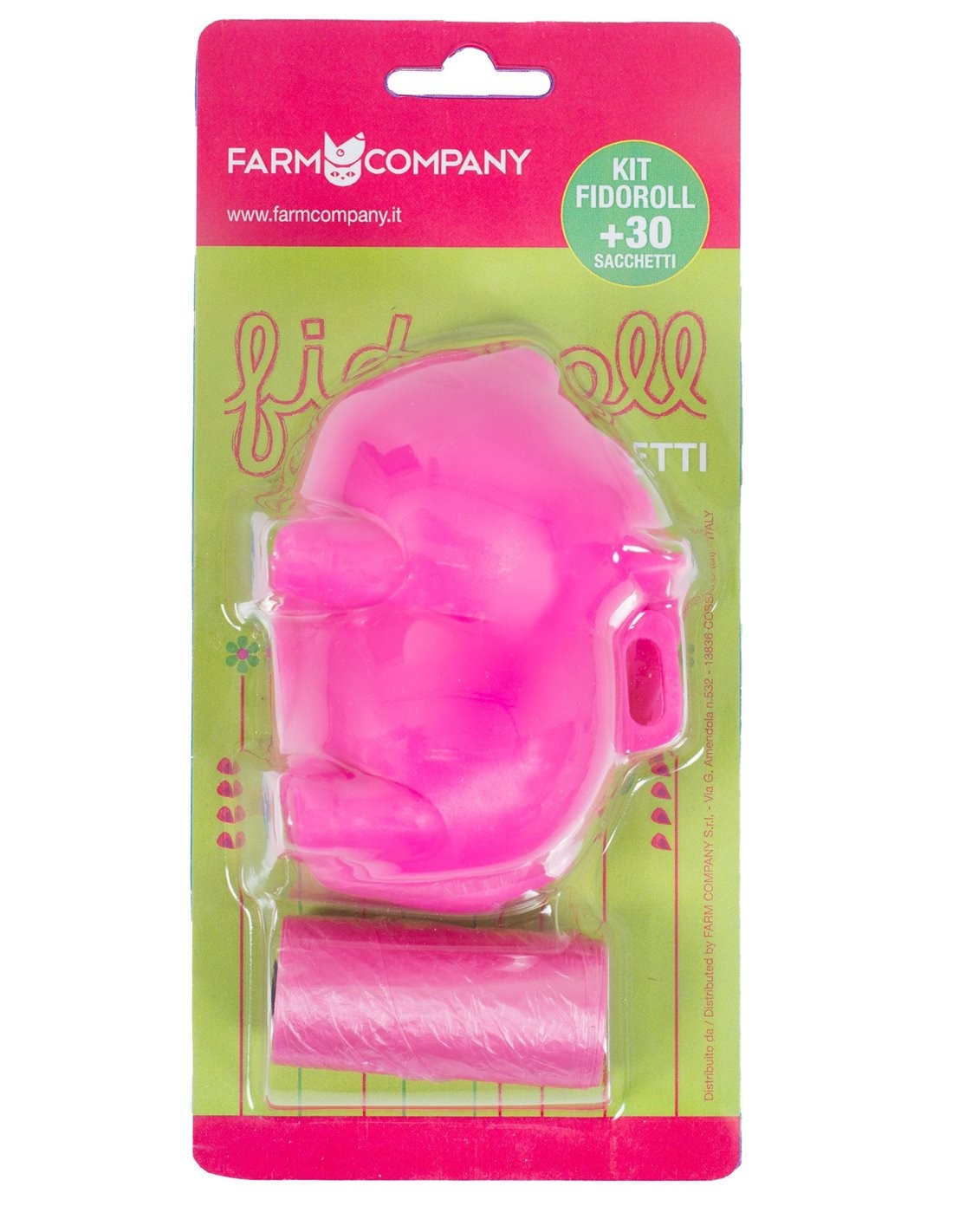 Farm Company FIDO ROLL porta sacchetti in gomma + ricambi