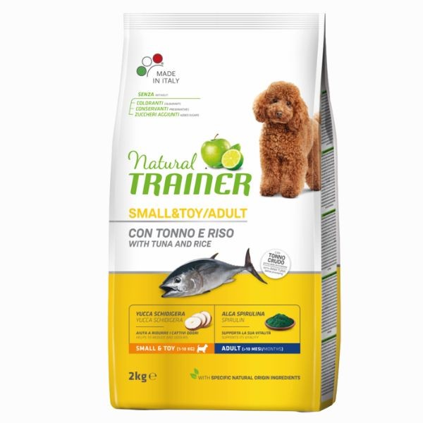NATURAL TRAINER Adult Small Tonno e Riso