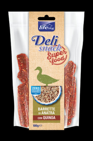 LIFE BARRETTE ANATRA CON QUINOA 100gr