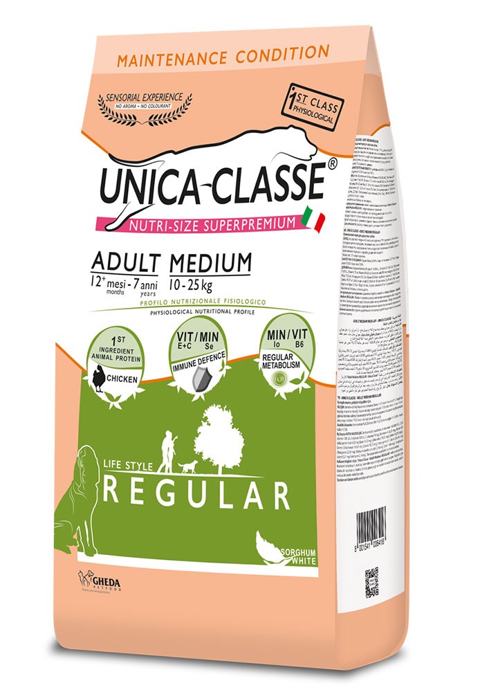 Unica Classe Adult Medium Regular Pollo