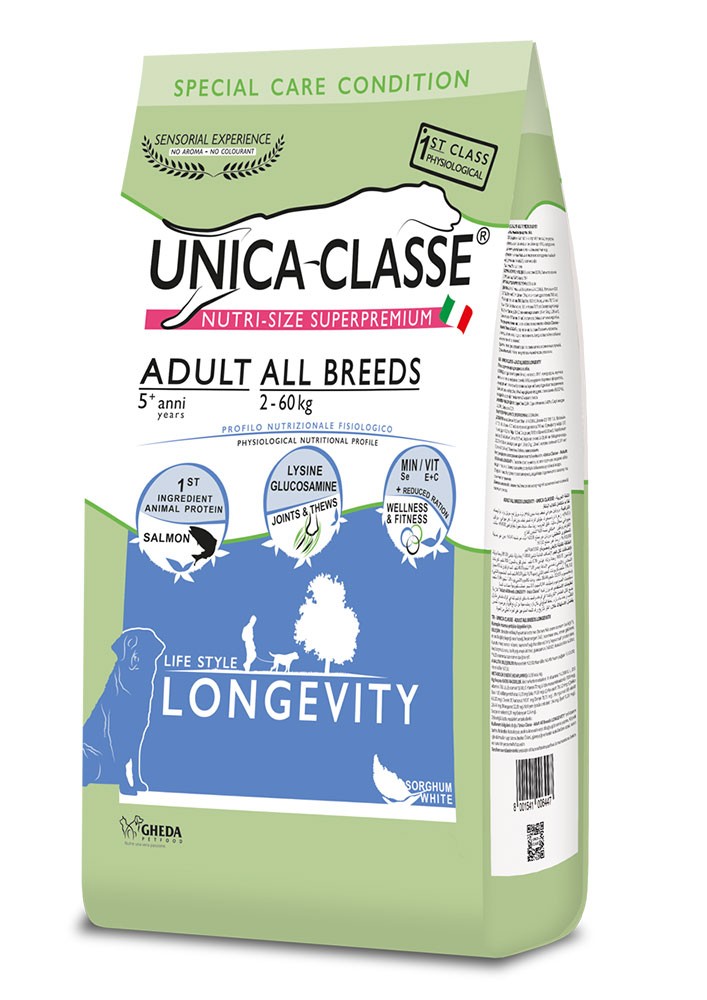 Unica Classe Adult Medium Longevity Salmone