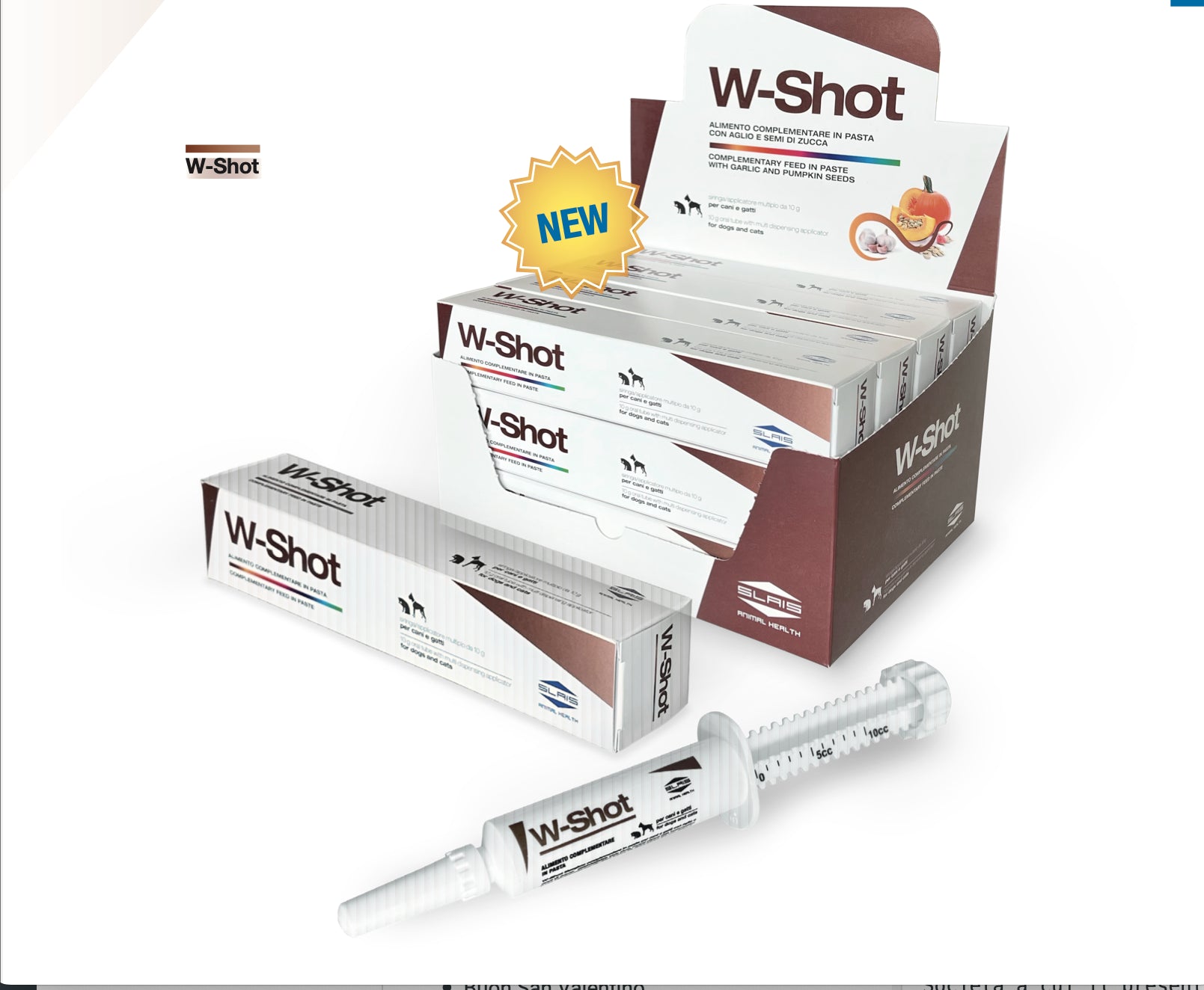 W - SHOT INTESTINAL PER CANI E GATTI 10GR