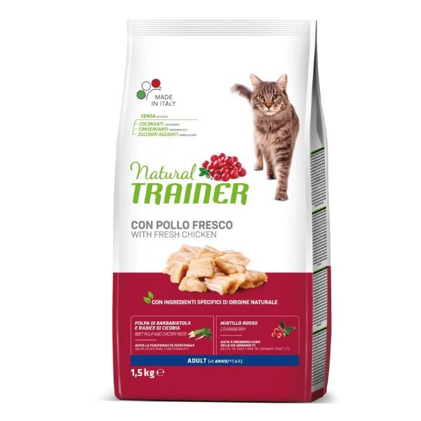 Natural Trainer Gatto Adult Pollo