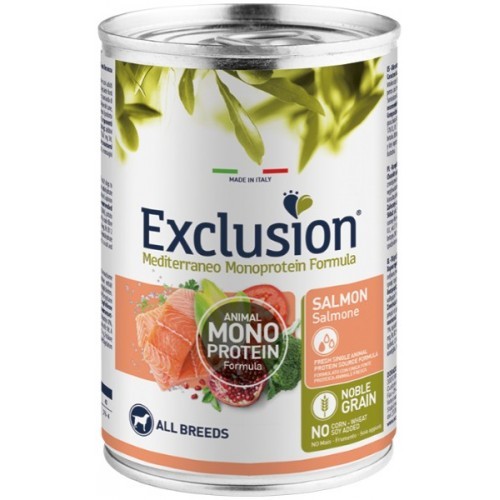 Exclusion Mediterraneo Salmone 400gr